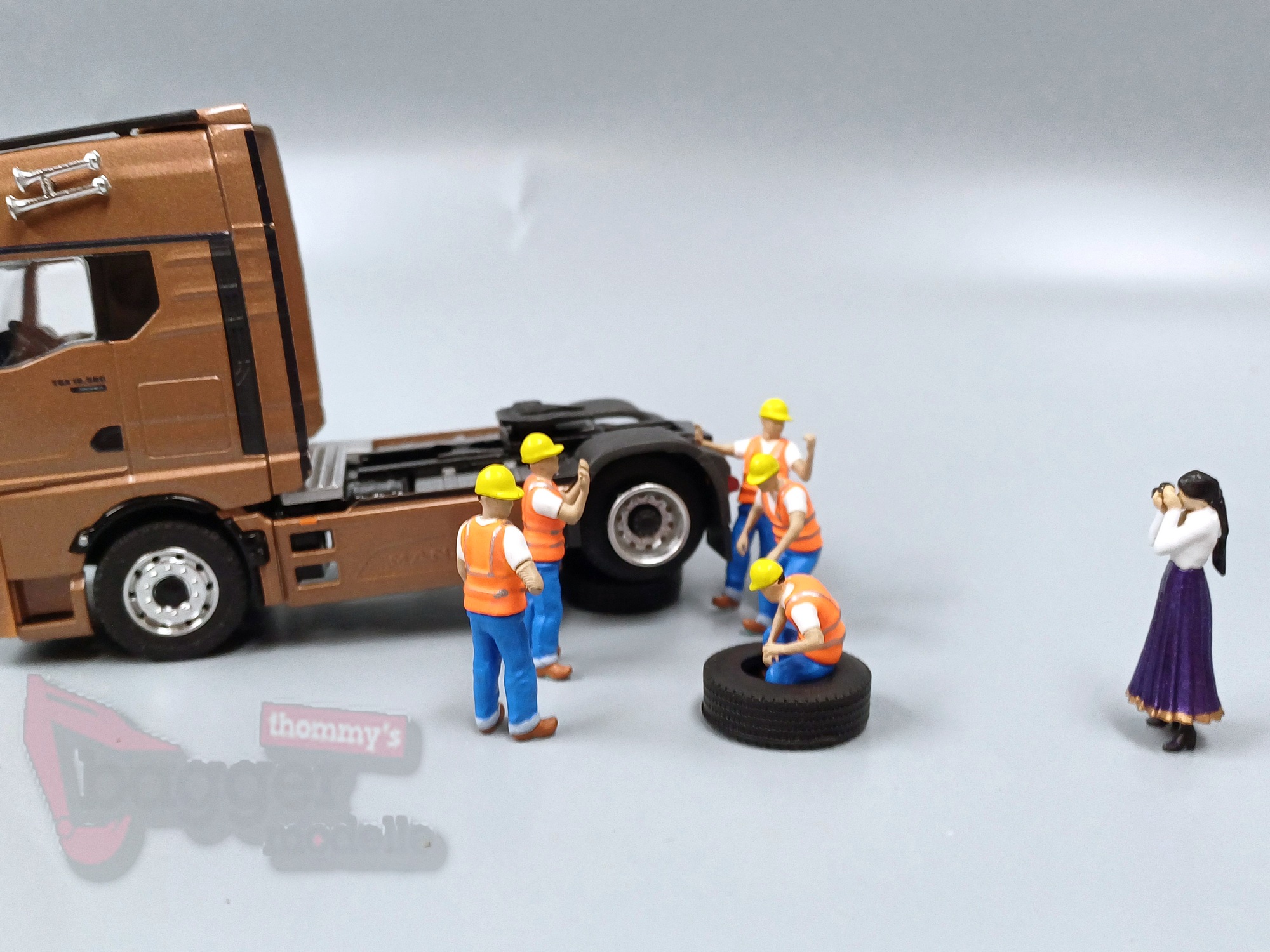 84-1003 - WSI - Zubehör  Figuren Set  Bauarbeiter